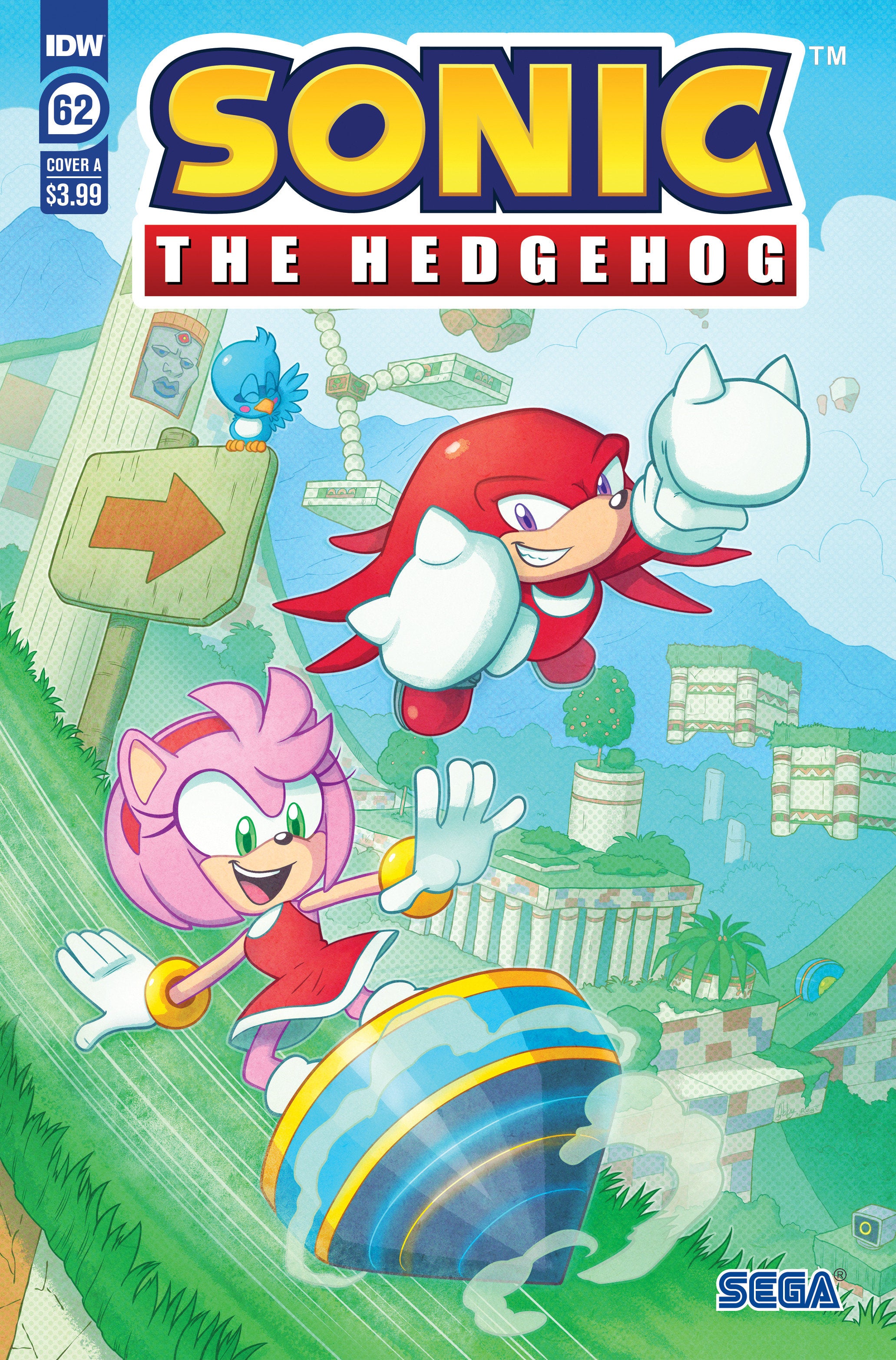 Sonic The Hedgehog #62 Cover A (Bulmer) | Odin's Place
