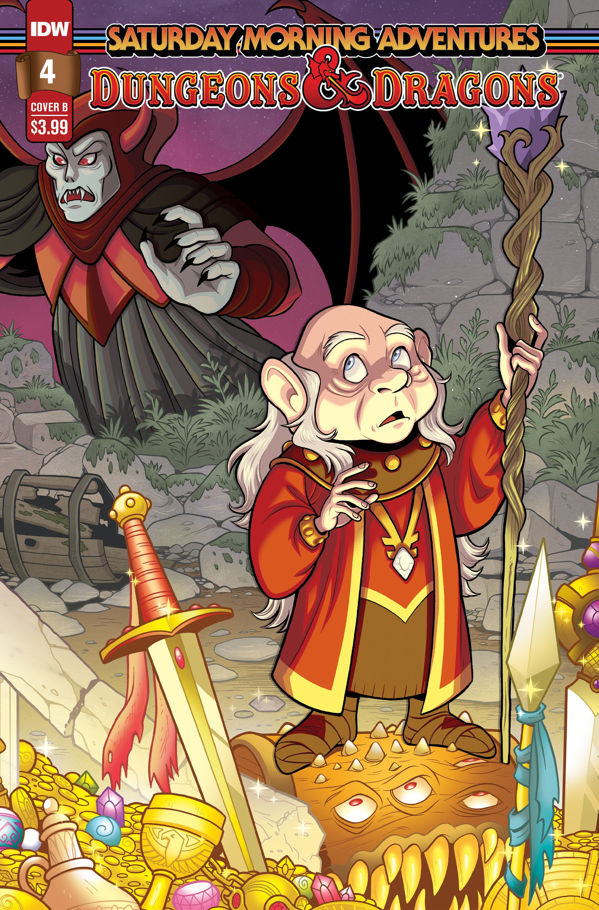 Dungeons & Dragons: Saturday Morning Adventures #4 Variant B (Hickey) | Odin's Place