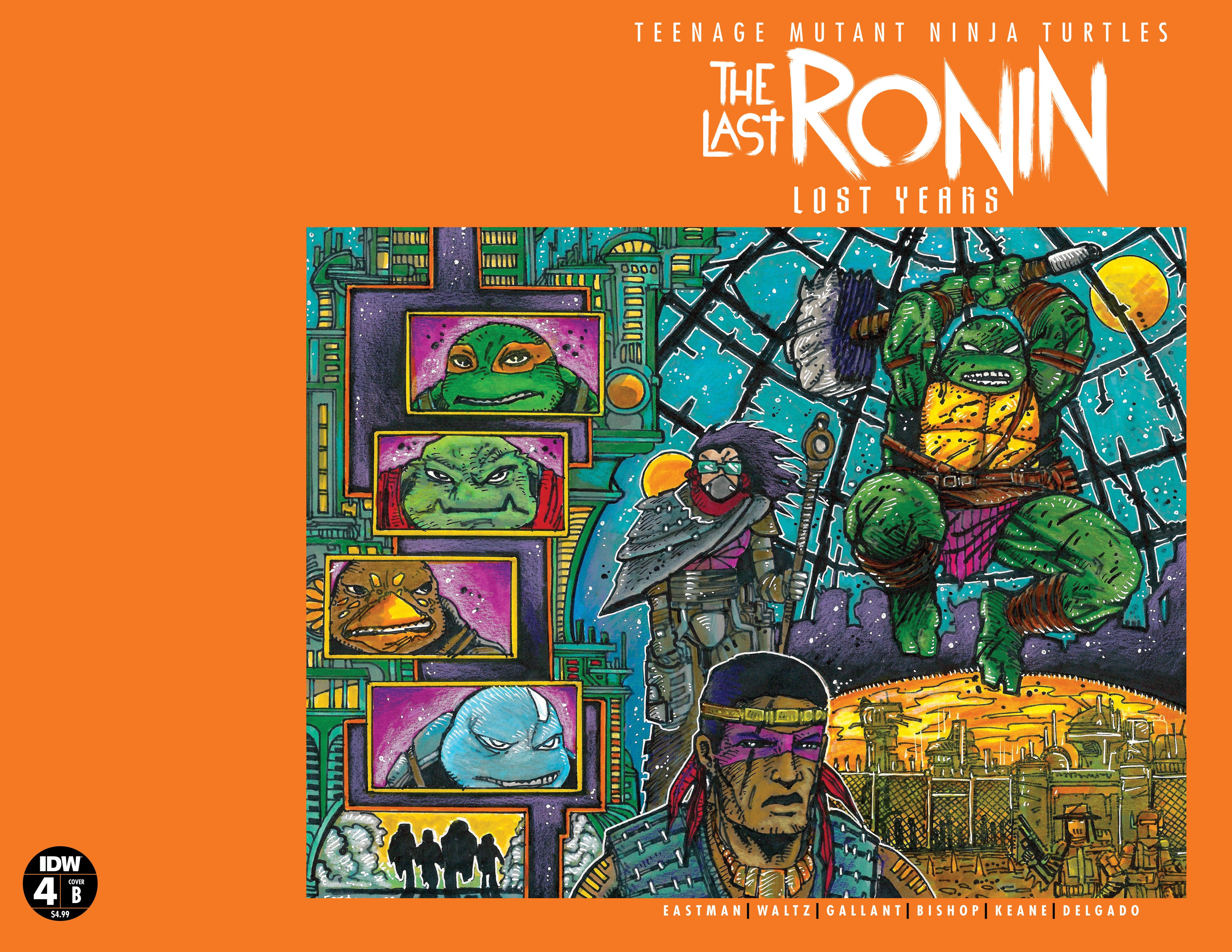 Teenage Mutant Ninja Turtles: The Last Ronin—Lost Years #4 Variant B (Eastman & Bishop) | Odin's Place