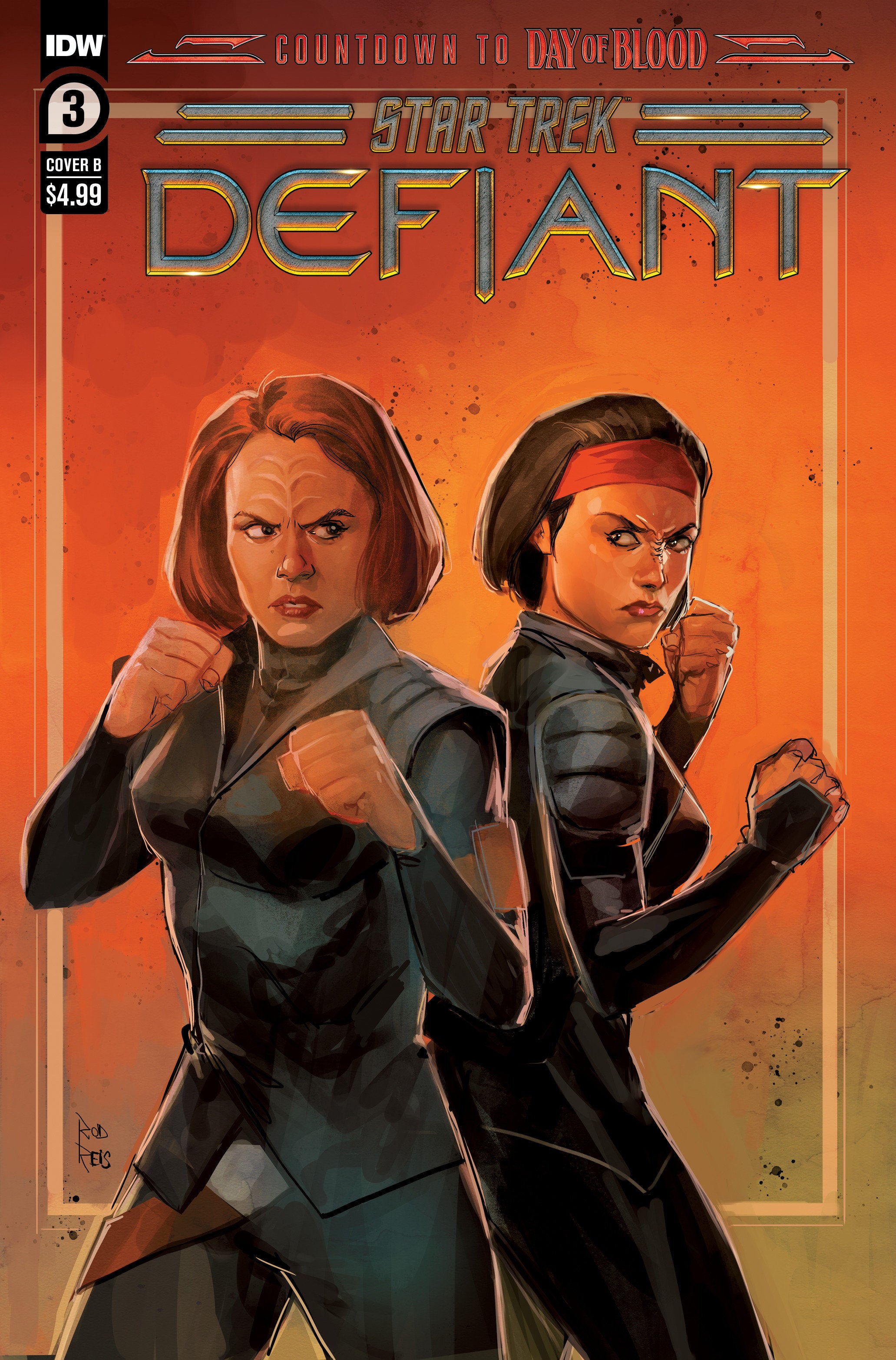 Star Trek: Defiant #3 Variant B (Reis) | Odin's Place