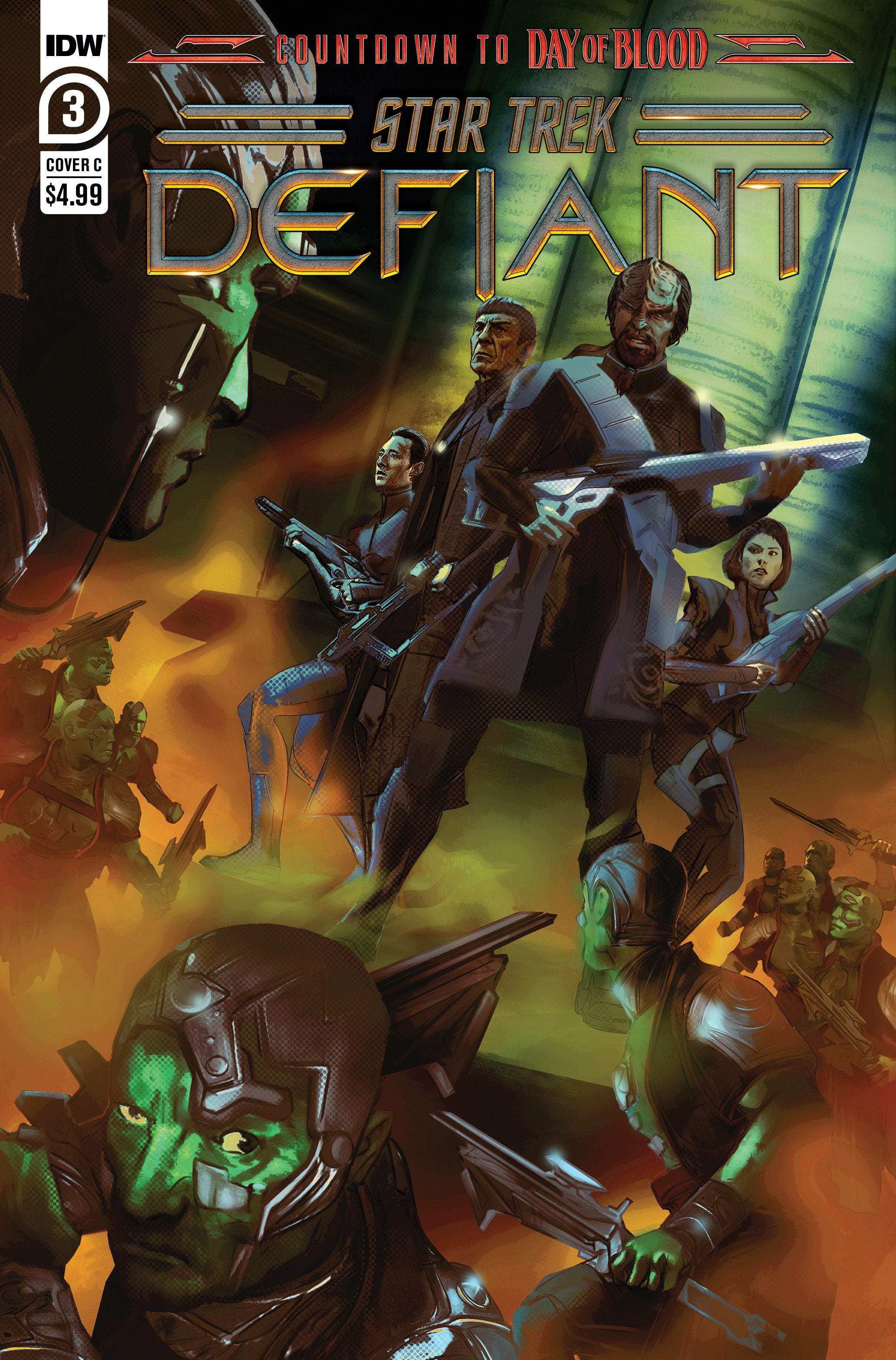 Star Trek: Defiant #3 Variant C (De Martinis) | Odin's Place