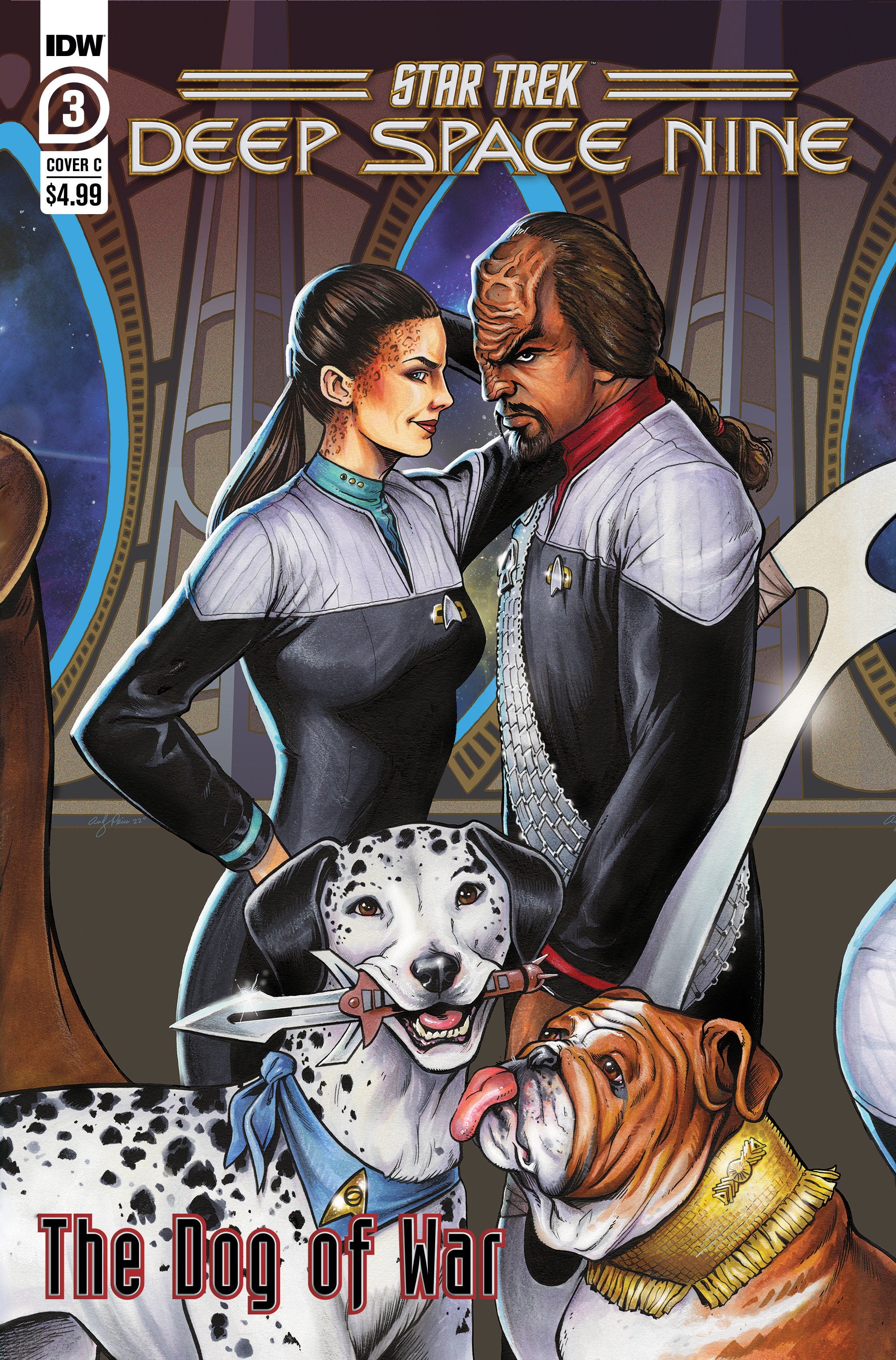 Star Trek: Deep Space Ninethe Dog Of War #3 Variant C (Price) | Odin's Place
