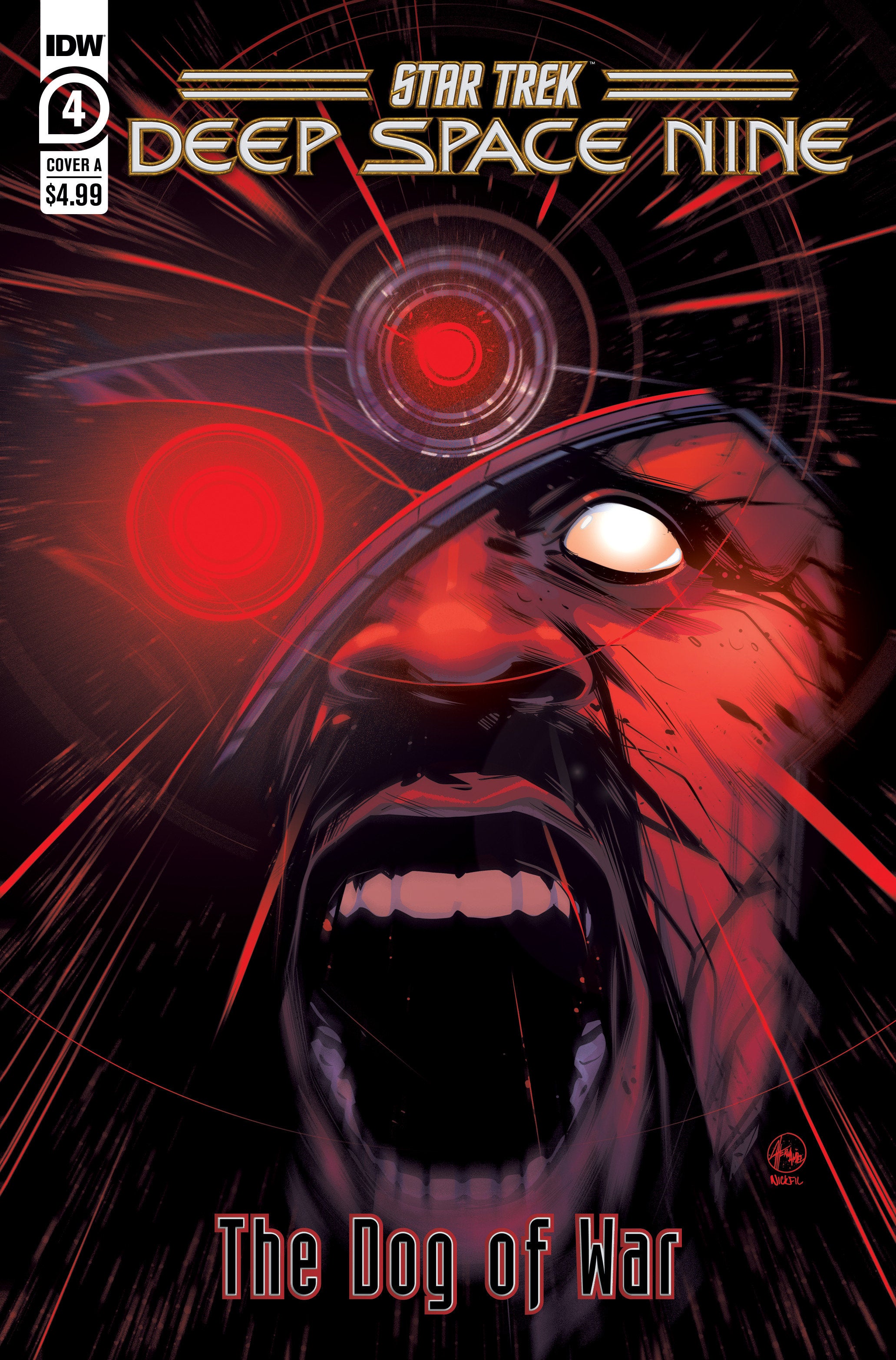 Star Trek: Deep Space Nine--The Dog Of War #4 Cover A (Hernandez) | Odin's Place