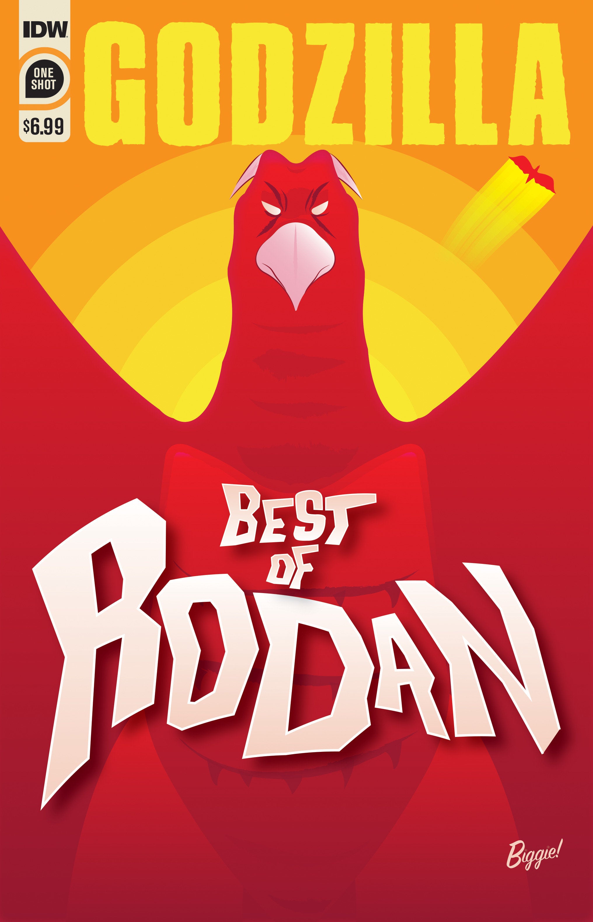 Godzilla: Best Of Rodan Cover A (Biggie) | Odin's Place
