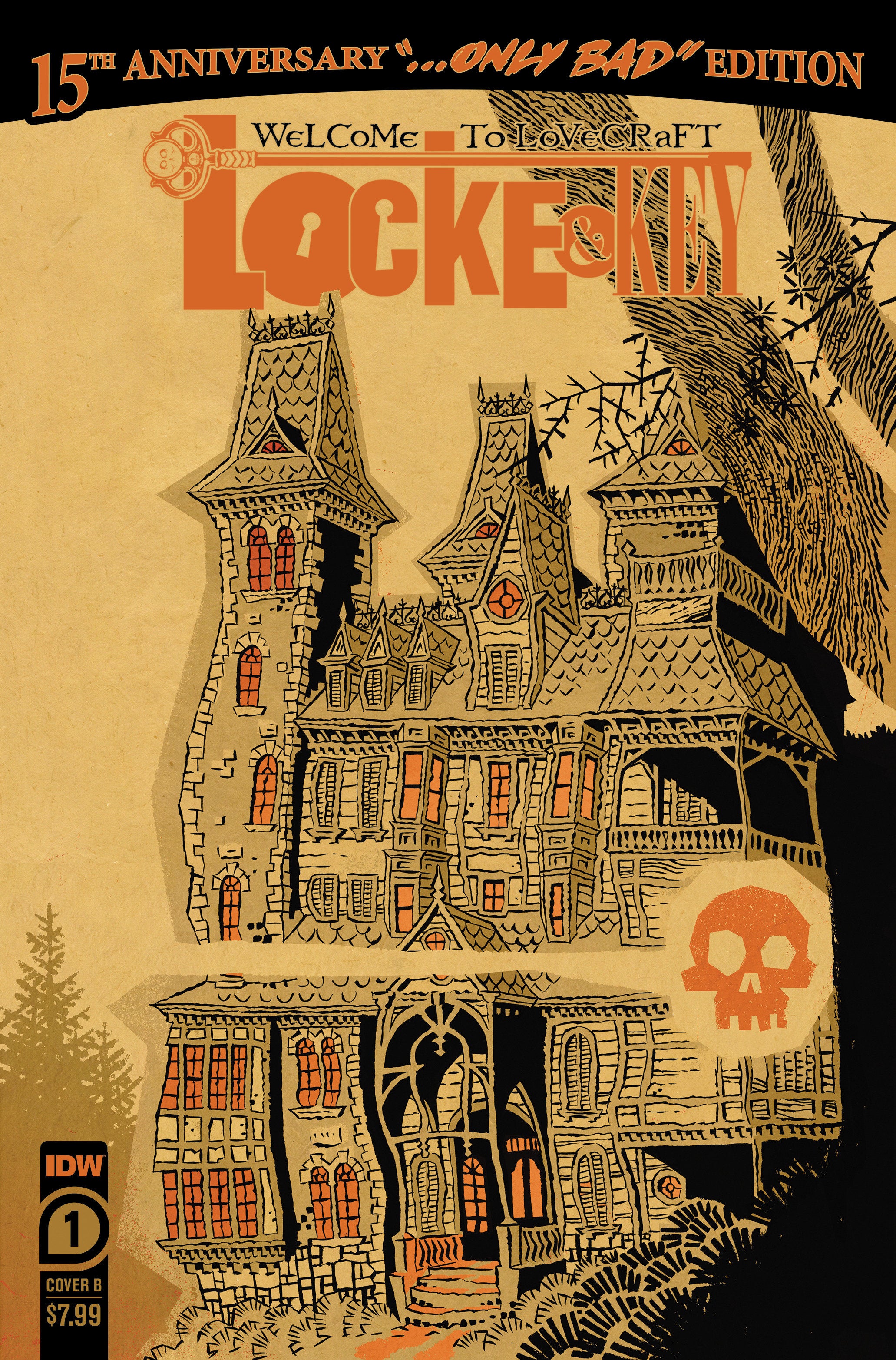 Locke & Key: Welcome To Lovecraft #1--15th Anniversary Edition Variant B (Gane) | Odin's Place