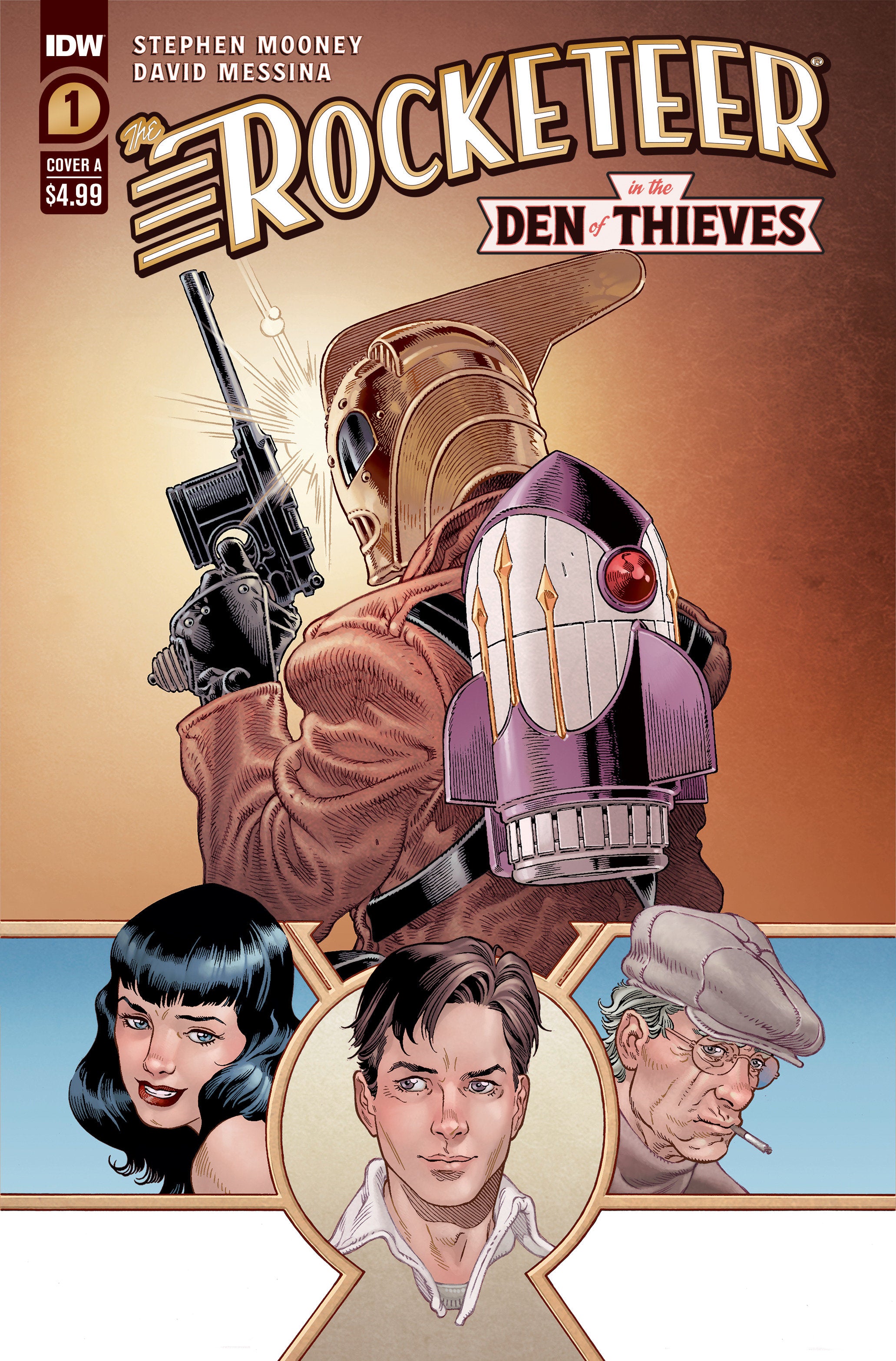 The Rocketeer: In The Den Of Thieves #1 Cover A (Rodriguez) | Odin's Place