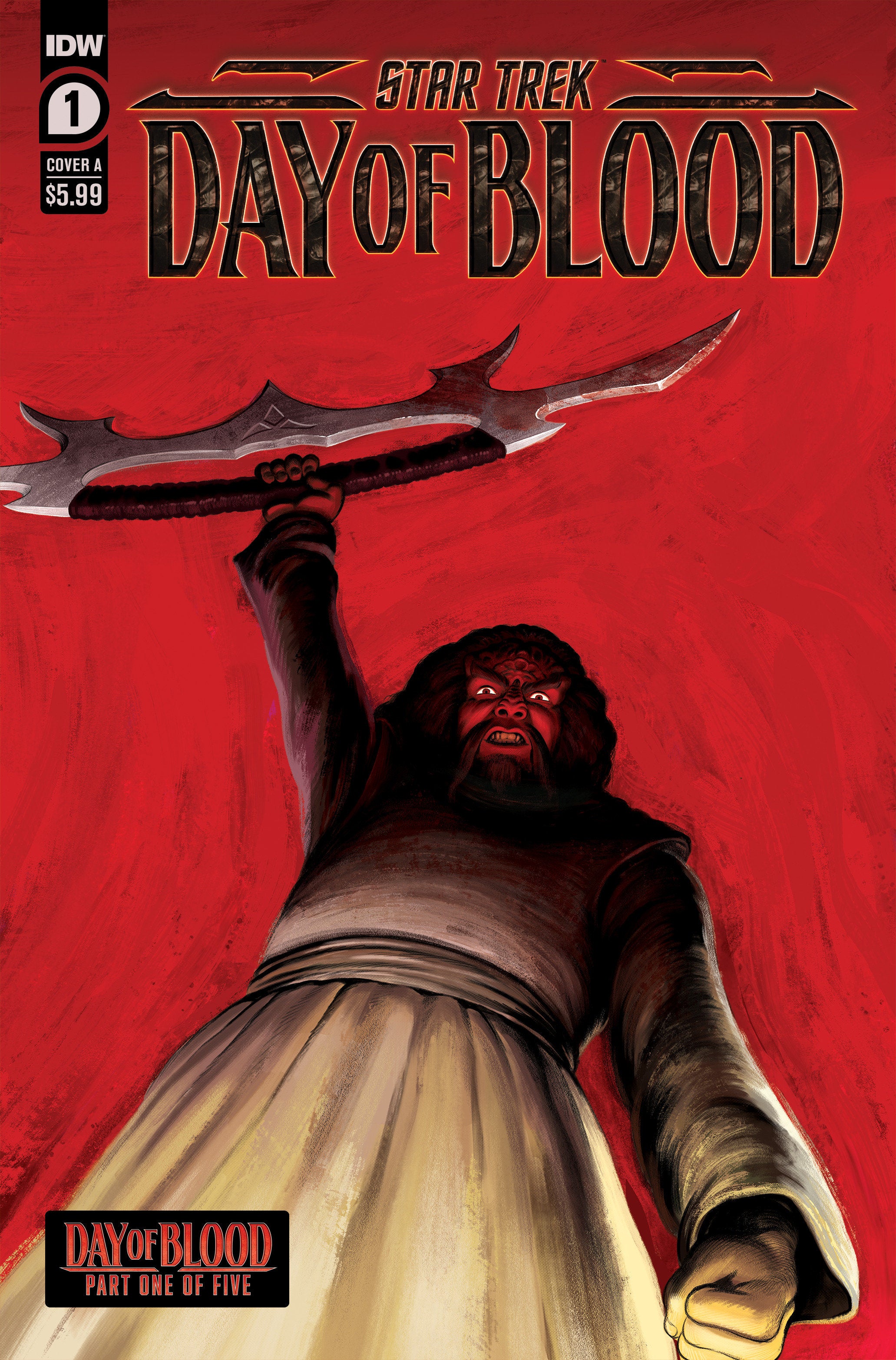 Star Trek: Day Of Blood #1 Cover A (Ward) | Odin's Place