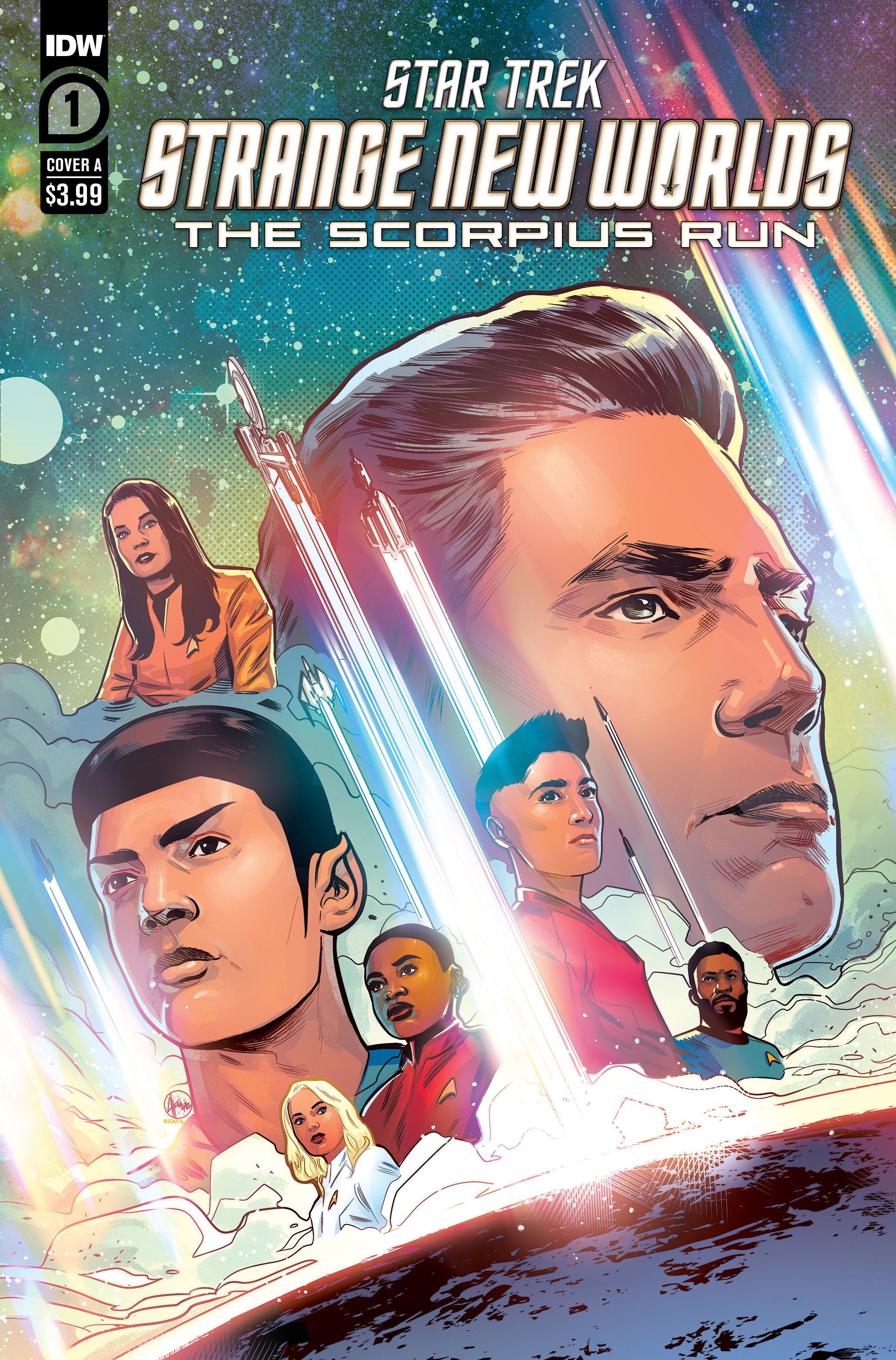 Star Trek: Strange New Worlds--The Scorpius Run #1 Cover A (Hernandez) | Odin's Place