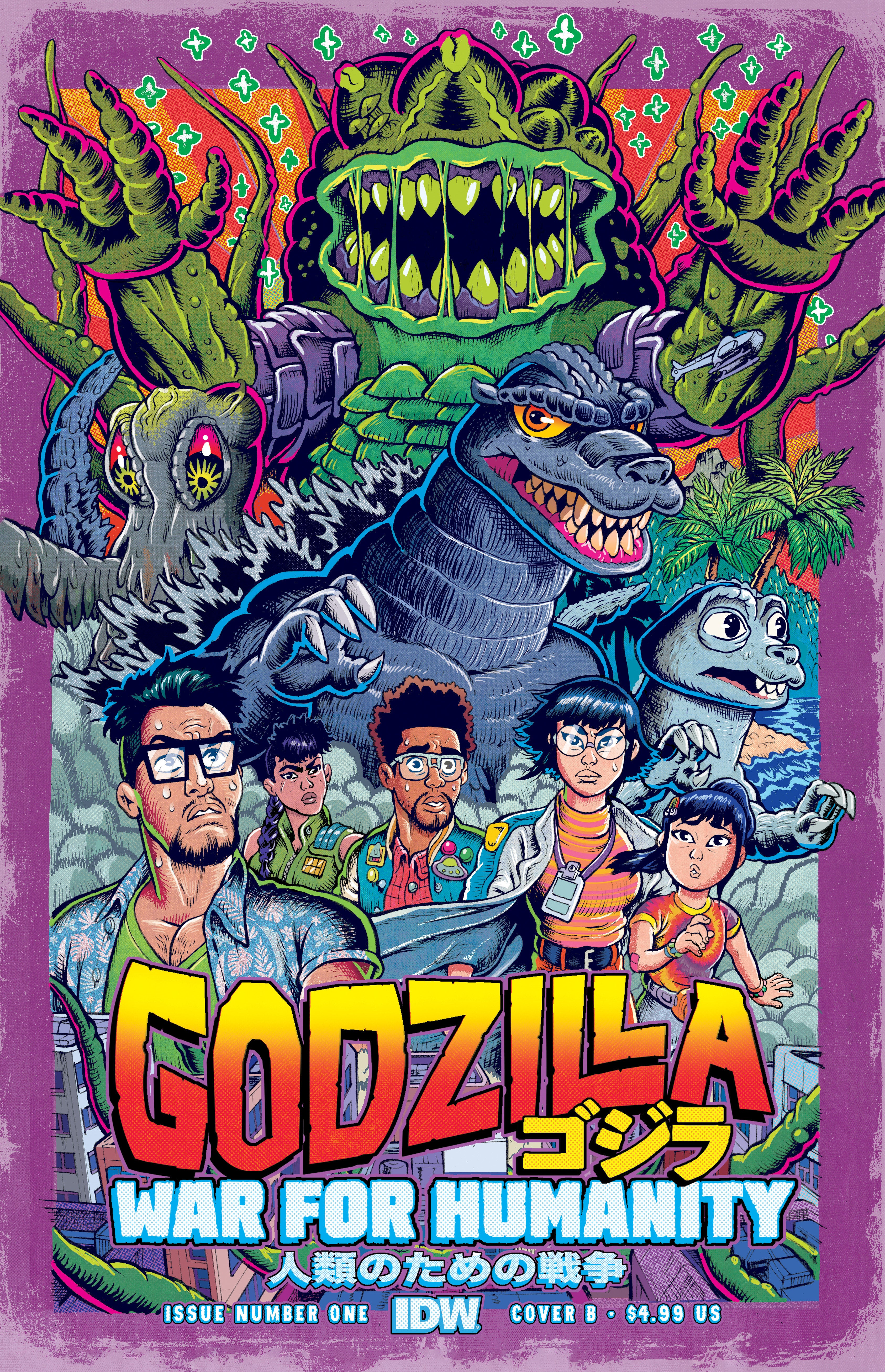 Godzilla: The War For Humanity #1 Variant B (Smith) | Odin's Place