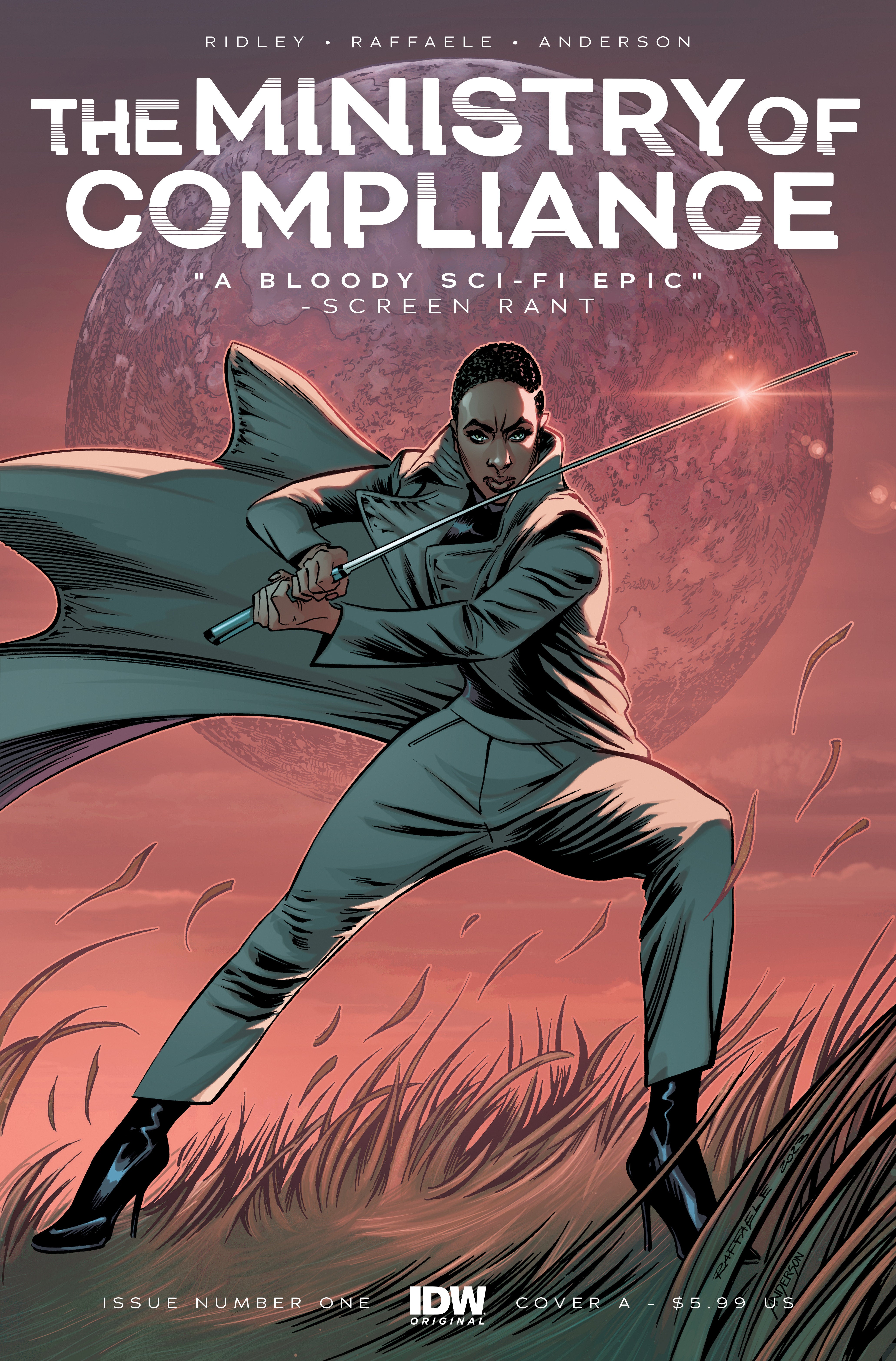 The Ministry Of Compliance #1 Cover A (Raffaele) | Odin's Place
