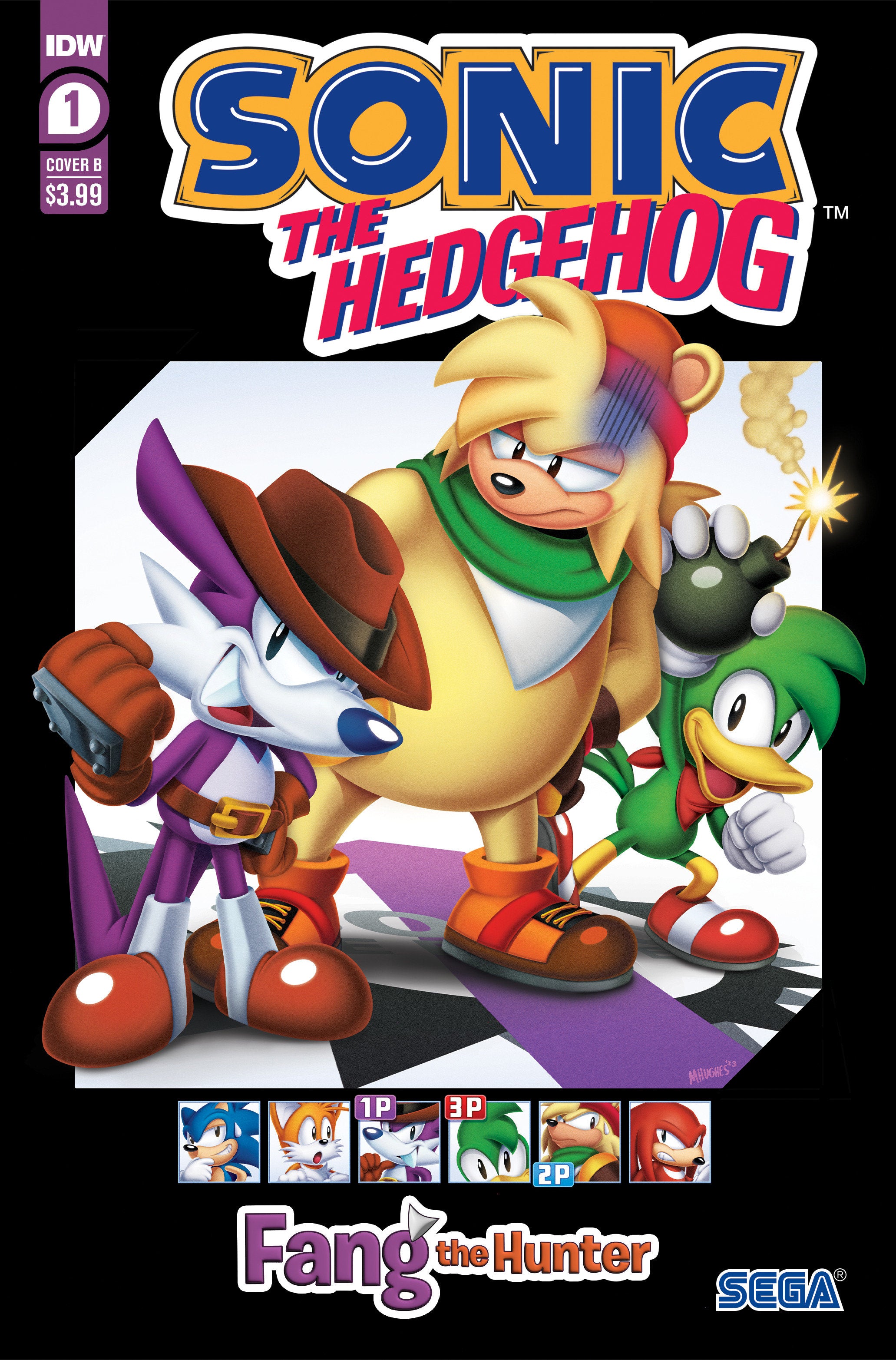 Sonic The Hedgehog: Fang The Hunter #1 Variant B (Hughes) | Odin's Place