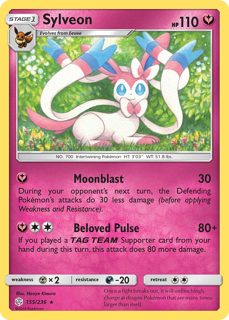 Sylveon (155/236) [Sun & Moon: Cosmic Eclipse] | Odin's Place