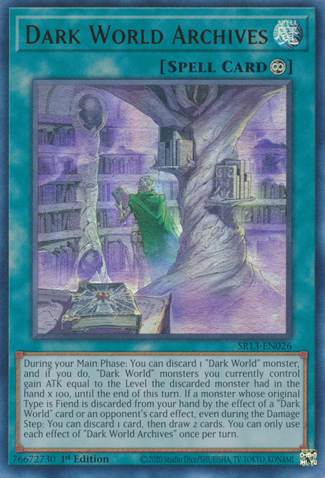 Dark World Archives [SR13-EN026] Ultra Rare | Odin's Place