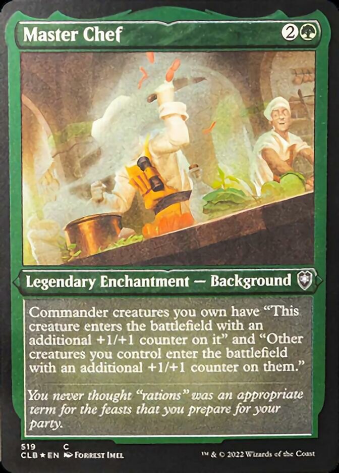 Master Chef (Foil Etched) [Commander Legends: Battle for Baldur's Gate] | Odin's Place