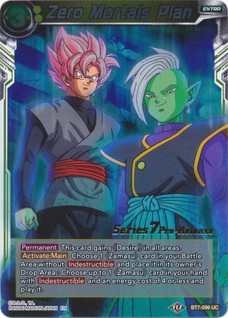 Zero Mortals Plan (BT7-096_PR) [Assault of the Saiyans Prerelease Promos] | Odin's Place
