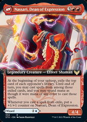 Uvilda, Dean of Perfection // Nassari, Dean of Expression (Extended Art) [Strixhaven: School of Mages] | Odin's Place