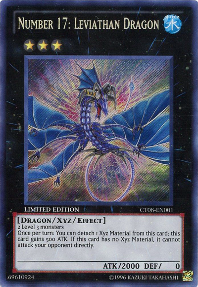 Number 17: Leviathan Dragon [CT08-EN001] Secret Rare | Odin's Place