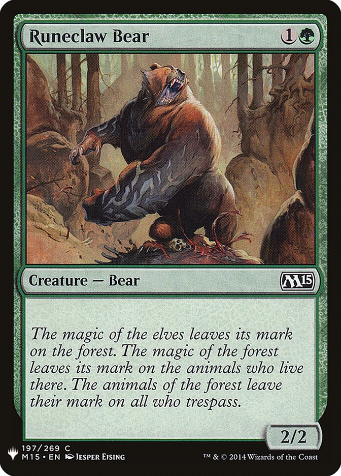Runeclaw Bear [Mystery Booster] | Odin's Place