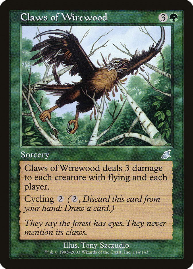 Claws of Wirewood (114) [Scourge] | Odin's Place