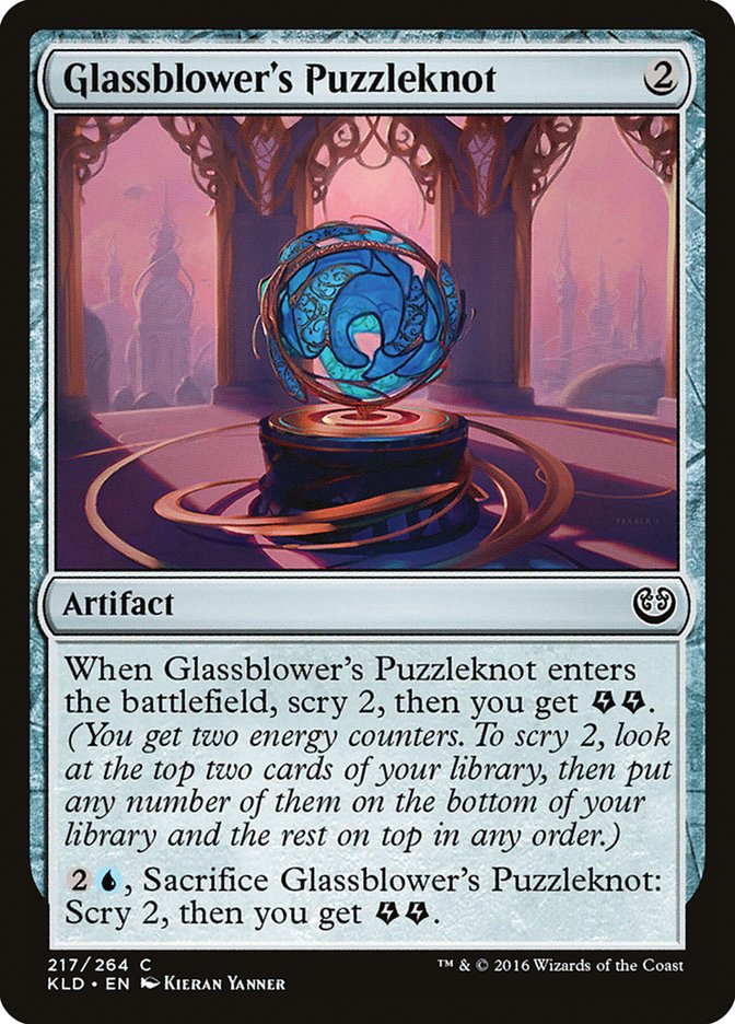 Glassblower's Puzzleknot (217) [Kaladesh] | Odin's Place