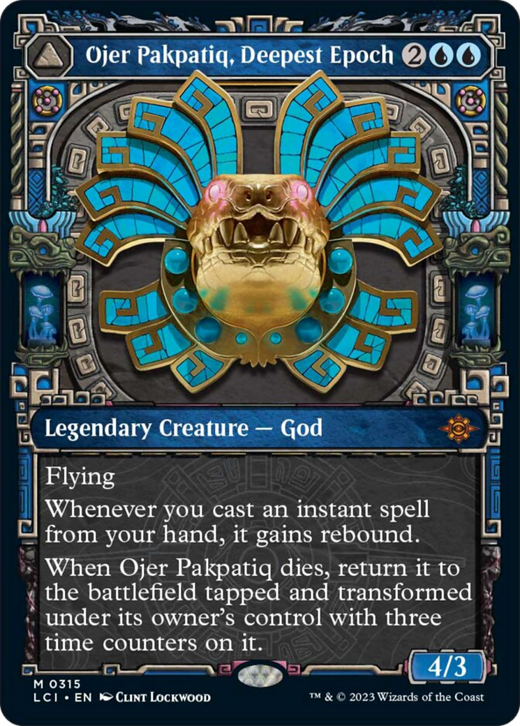Ojer Pakpatiq, Deepest Epoch // Temple of Cyclical Time (Showcase) [The Lost Caverns of Ixalan] | Odin's Place