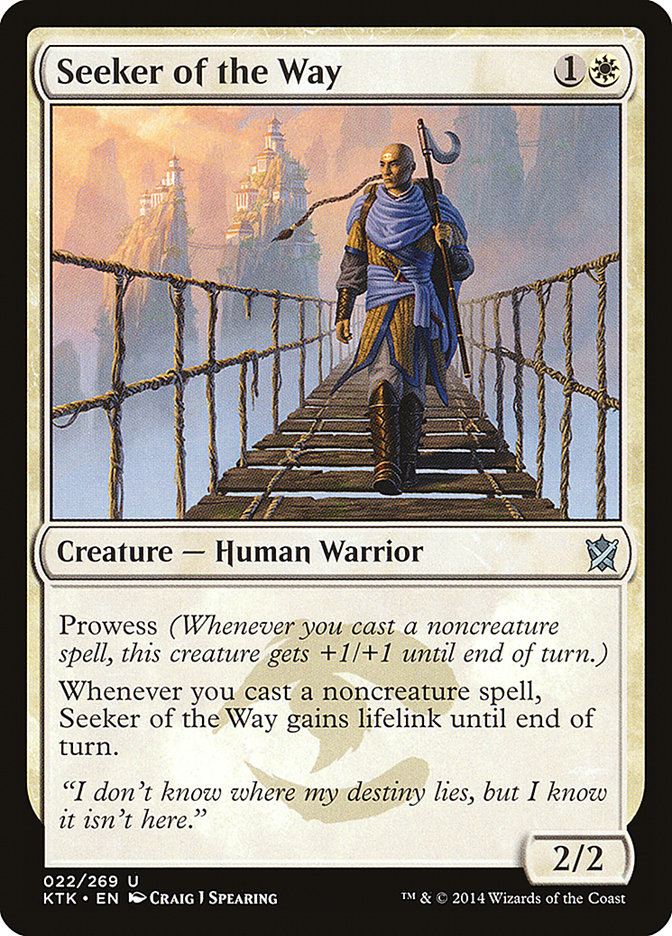 Seeker of the Way (22) [Khans of Tarkir] | Odin's Place