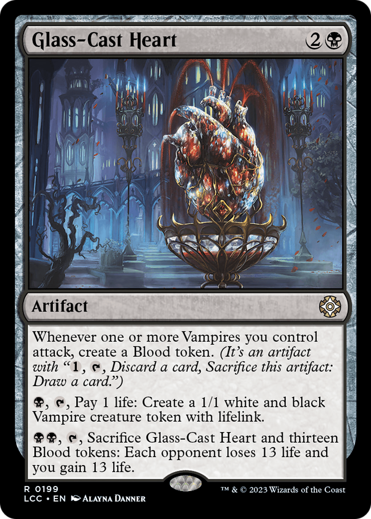 Glass-Cast Heart [The Lost Caverns of Ixalan Commander] | Odin's Place