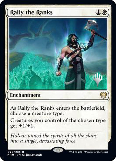 Rally the Ranks (Promo Pack) [Kaldheim Promos] | Odin's Place