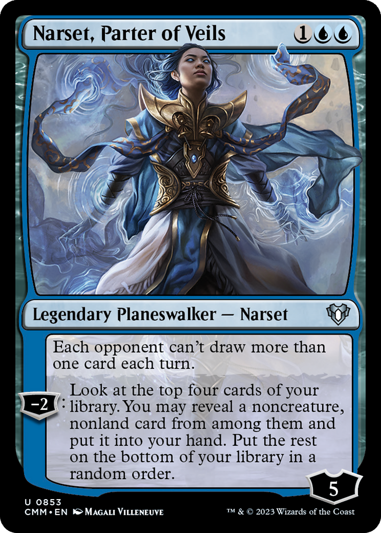 Narset, Parter of Veils [Commander Masters] | Odin's Place