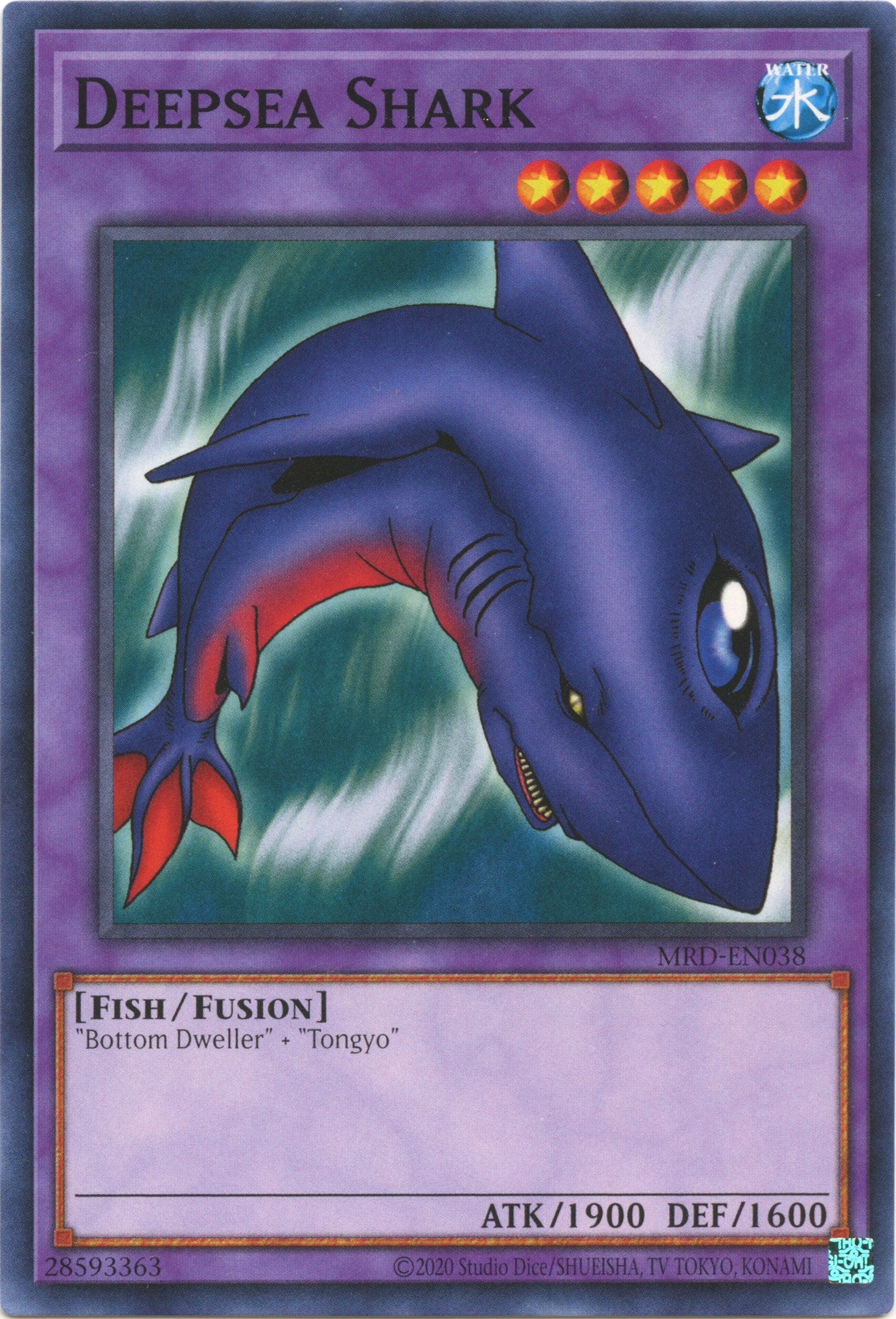Deepsea Shark (25th Anniversary) [MRD-EN038] Common | Odin's Place