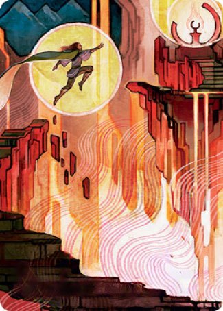 Thrill of Possibility Art Card [Strixhaven: School of Mages Art Series] | Odin's Place