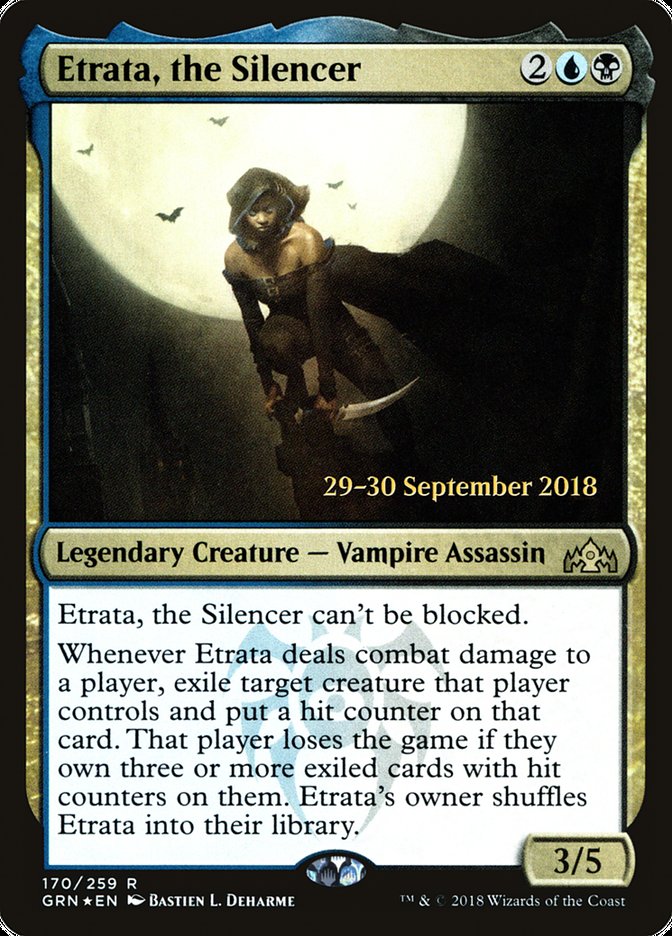 Etrata, the Silencer (170) [Guilds of Ravnica Prerelease Promos] | Odin's Place