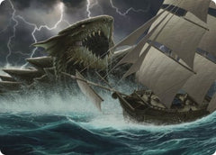 Dragon Turtle Art Card [Dungeons & Dragons: Adventures in the Forgotten Realms Art Series] | Odin's Place