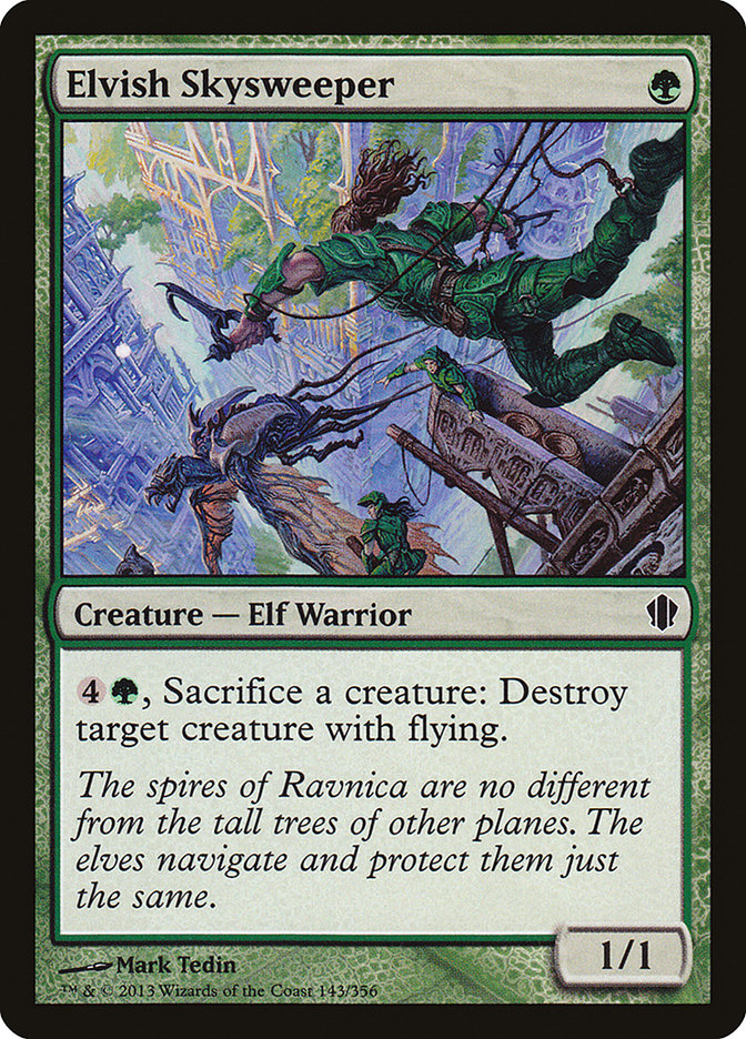 Elvish Skysweeper (143) [Commander 2013] | Odin's Place