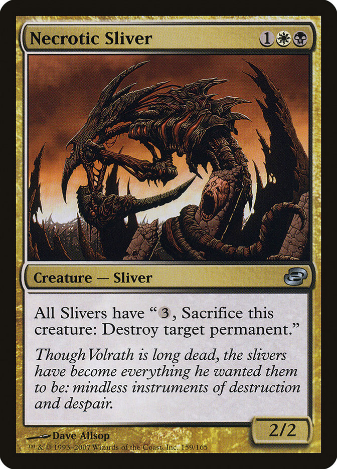 Necrotic Sliver (159) [Planar Chaos] | Odin's Place