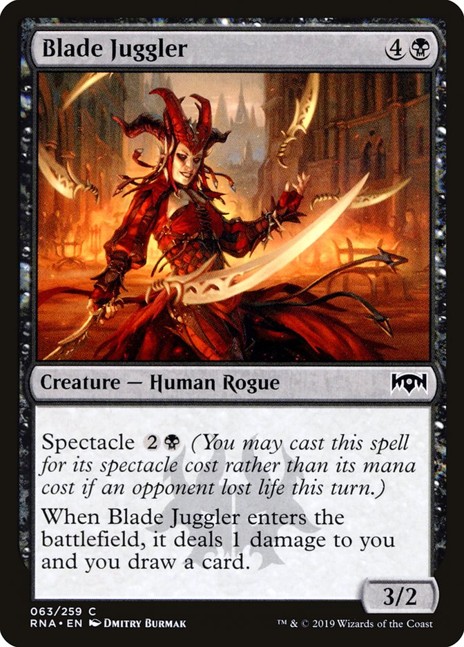 Blade Juggler (63) [Ravnica Allegiance] | Odin's Place