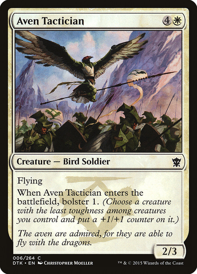 Aven Tactician (6) [Dragons of Tarkir] | Odin's Place
