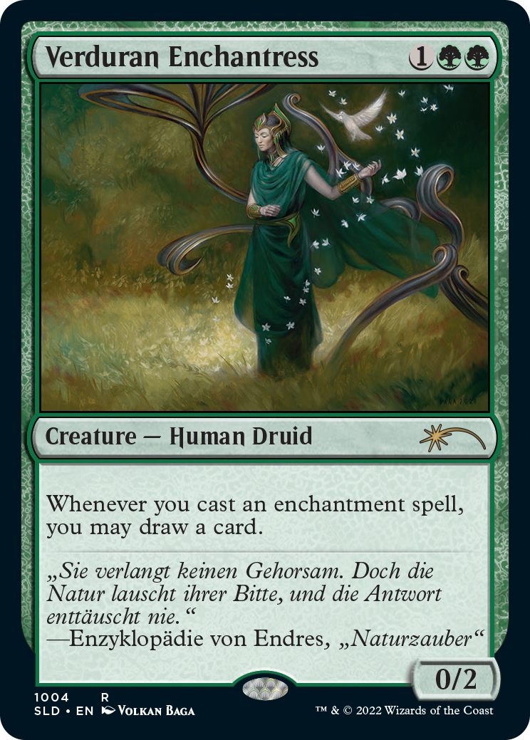 Verduran Enchantress [Secret Lair Drop Series] | Odin's Place