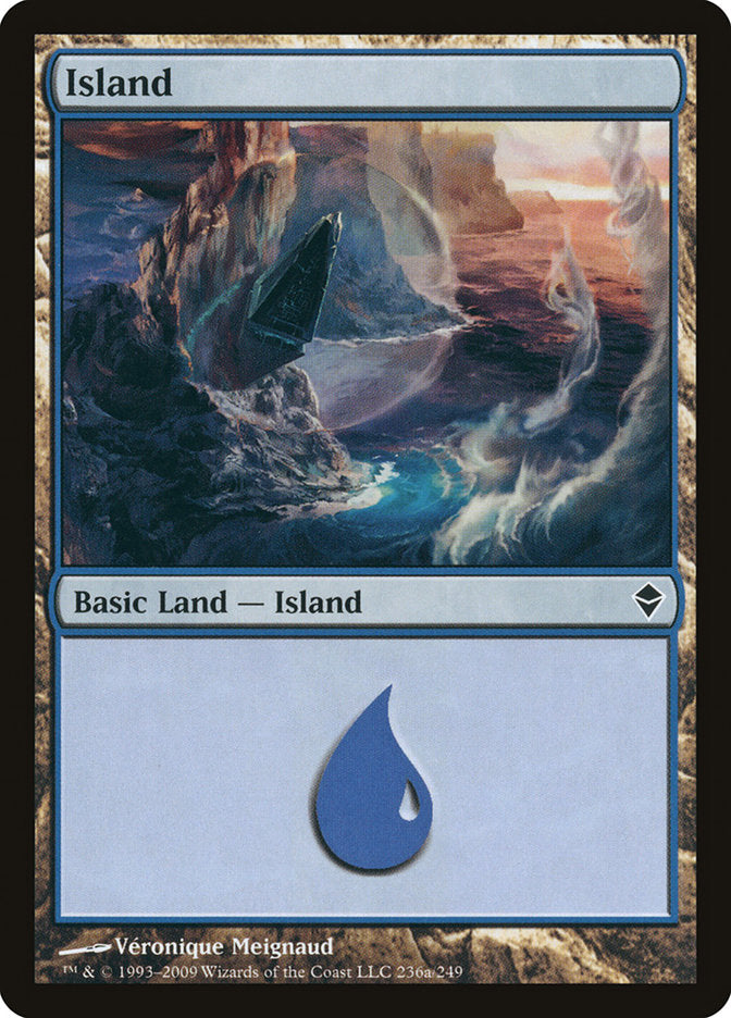 Island (236a) [Zendikar] | Odin's Place