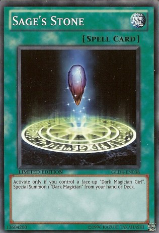 Sage's Stone [GLD4-EN038] Common | Odin's Place