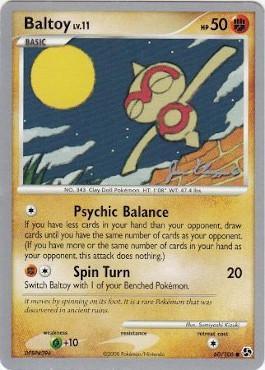 Baltoy LV.11 (60/106) (Psychic Lock - Jason Klaczynski) [World Championships 2008] | Odin's Place