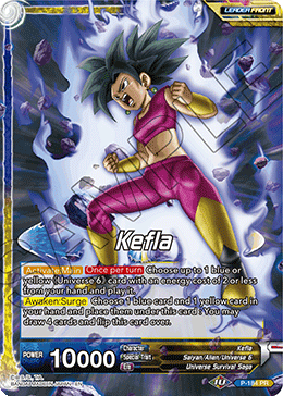 Kefla // Kefla, Surge of Ferocity (Gold Stamped) (P-184) [Mythic Booster] | Odin's Place