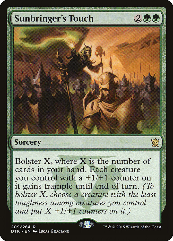 Sunbringer's Touch (209) [Dragons of Tarkir] | Odin's Place