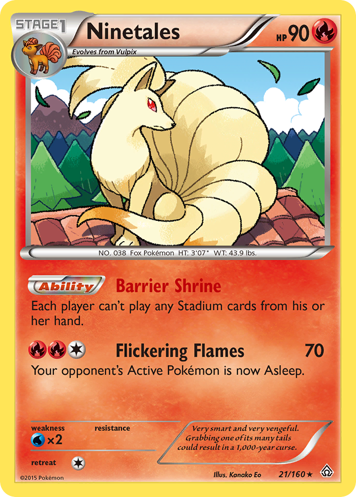 Ninetales (21/160) [XY: Primal Clash] | Odin's Place