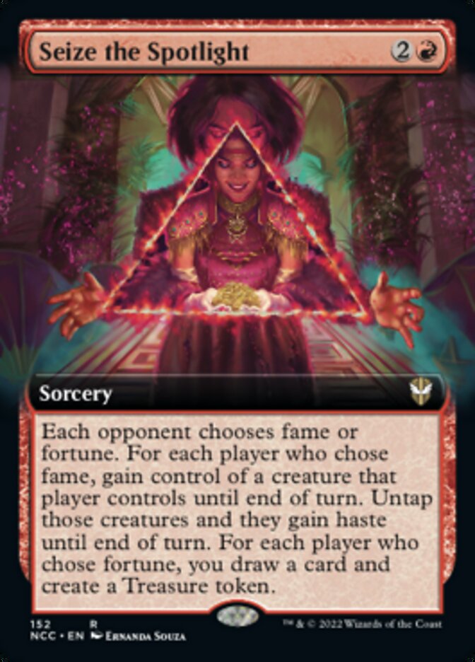 Seize the Spotlight (Extended Art) [Streets of New Capenna Commander] | Odin's Place