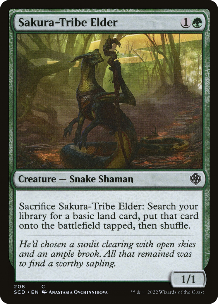 Sakura-Tribe Elder [Starter Commander Decks] | Odin's Place