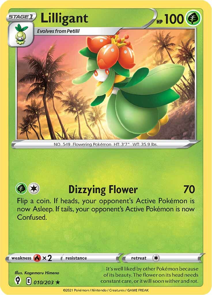 Lilligant (010/203) [Sword & Shield: Evolving Skies] | Odin's Place