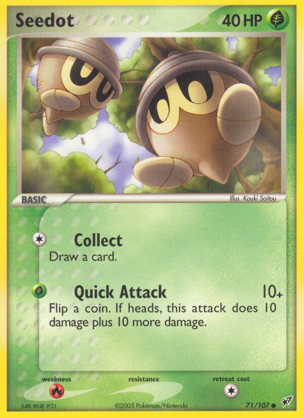 Seedot (71/107) [EX: Deoxys] | Odin's Place