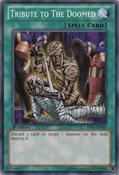 Tribute to the Doomed [BP01-EN066] Common | Odin's Place