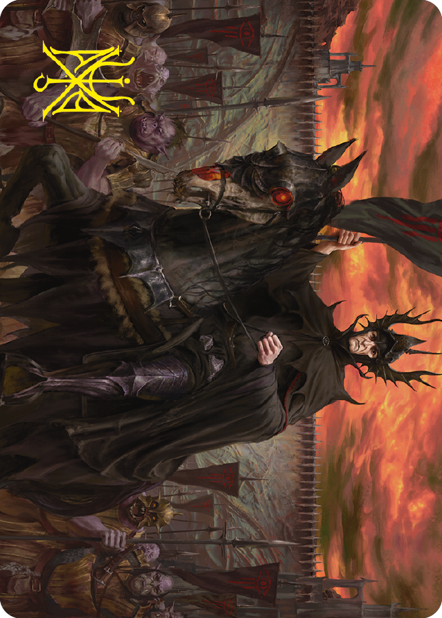 The Mouth of Sauron Art Card (Gold-Stamped Signature) [The Lord of the Rings: Tales of Middle-earth Art Series] | Odin's Place
